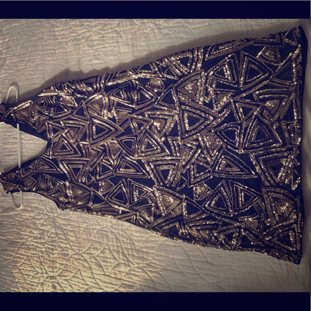 Black & Gold Dress